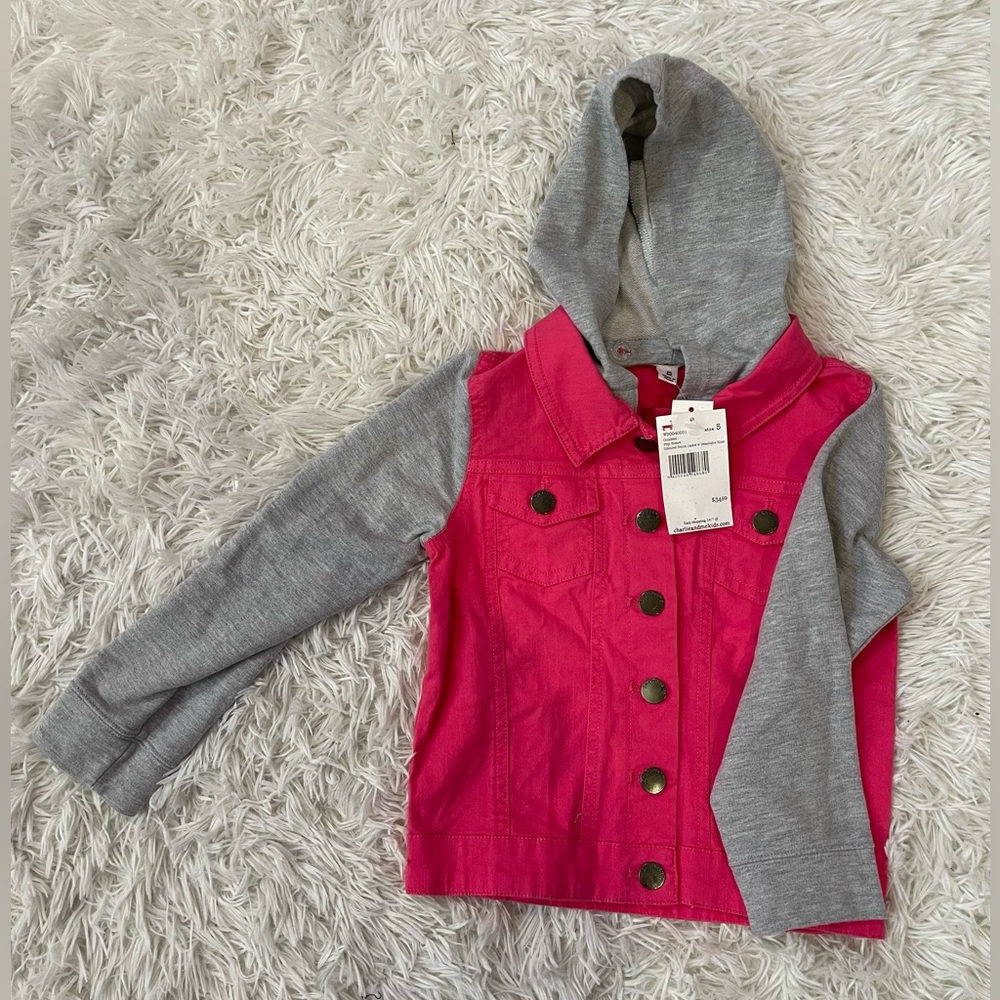 Charlie & me | Pumpkin Patch Confetti Pop Heart Jacket